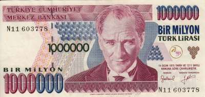 Beschrijving voorzijde: ATATURK